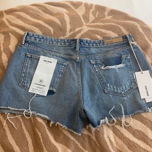 GRLFRND denim shorts